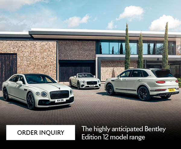 2023 BENTLEY SPEED EDITION 12 AND BENTAYGA FLYING SPUR CONTINENTAL GT