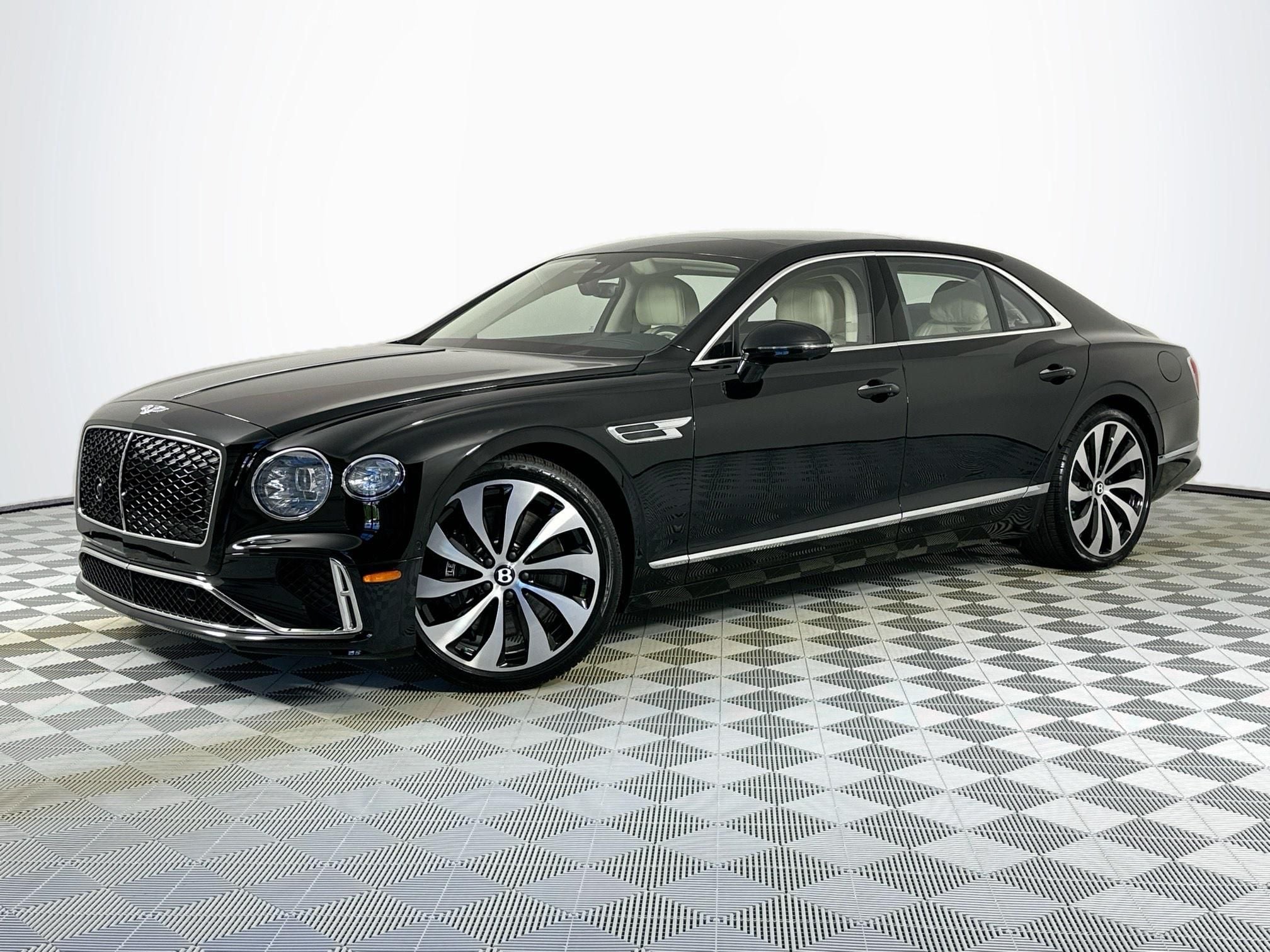 2026 Bentley Flying Spur Base in Beluga — front three-quarter view