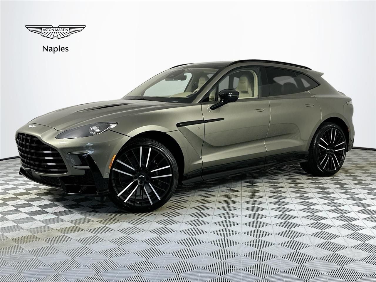 2026 Aston Martin DBX S in Titanium — front three-quarter view