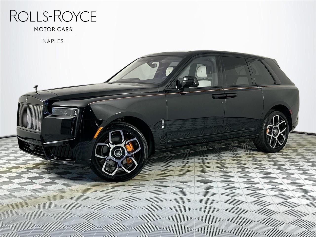 2026 Rolls-Royce Black Badge Cullinan Base in Black Diamond — front three-quarter view