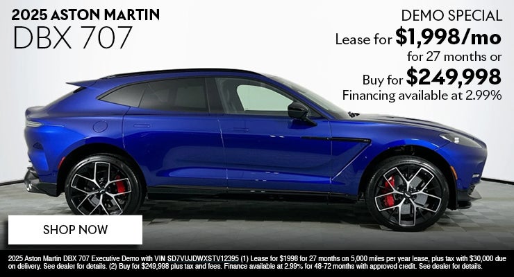 2025 Aston Martin DBX707 2025 Aston Martin DBX707